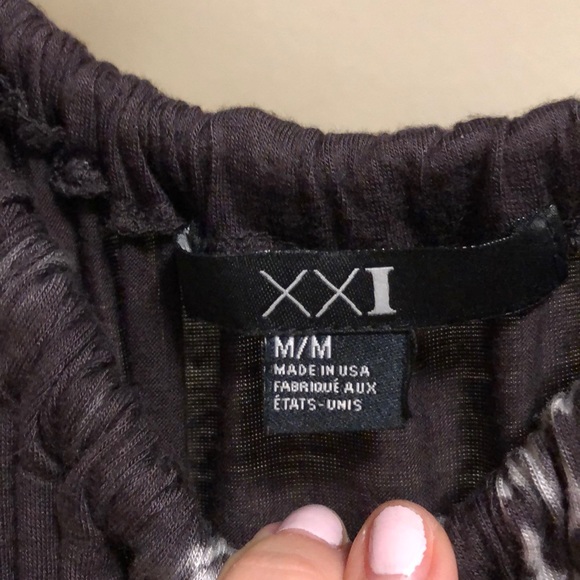 Brown tie-dye tank top - Picture 5 of 5